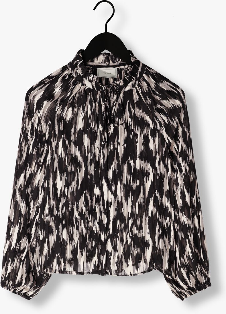 NEO NOIR zwarte neo noir blouse dido cheer vibe blouse