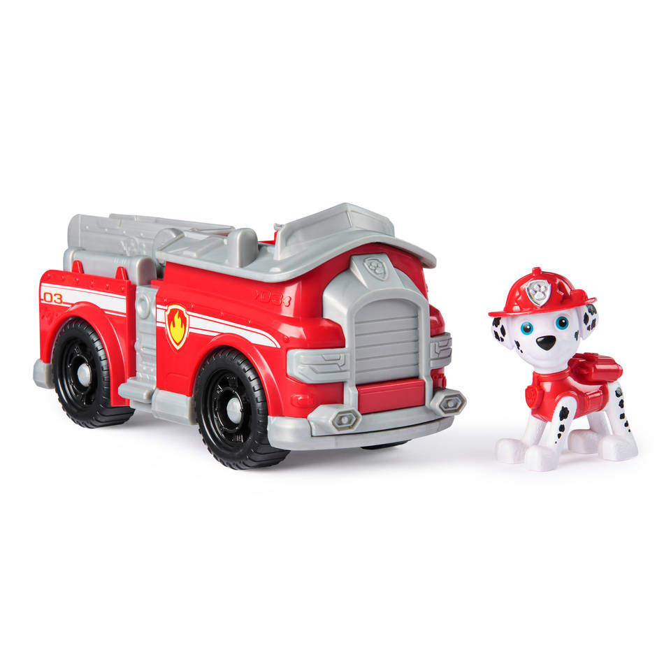PAW Patrol voertuig met Marshall figuur