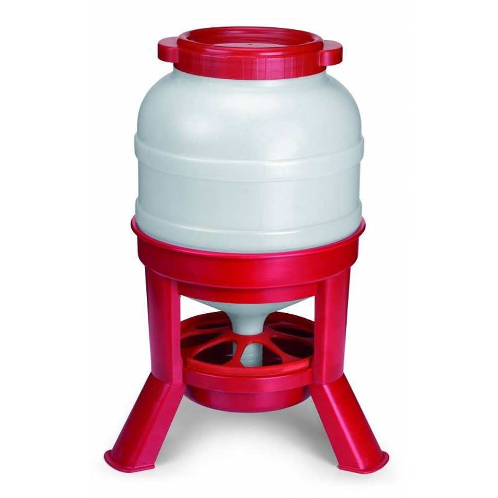 Mangeoire pour volailles sur pieds, 30l