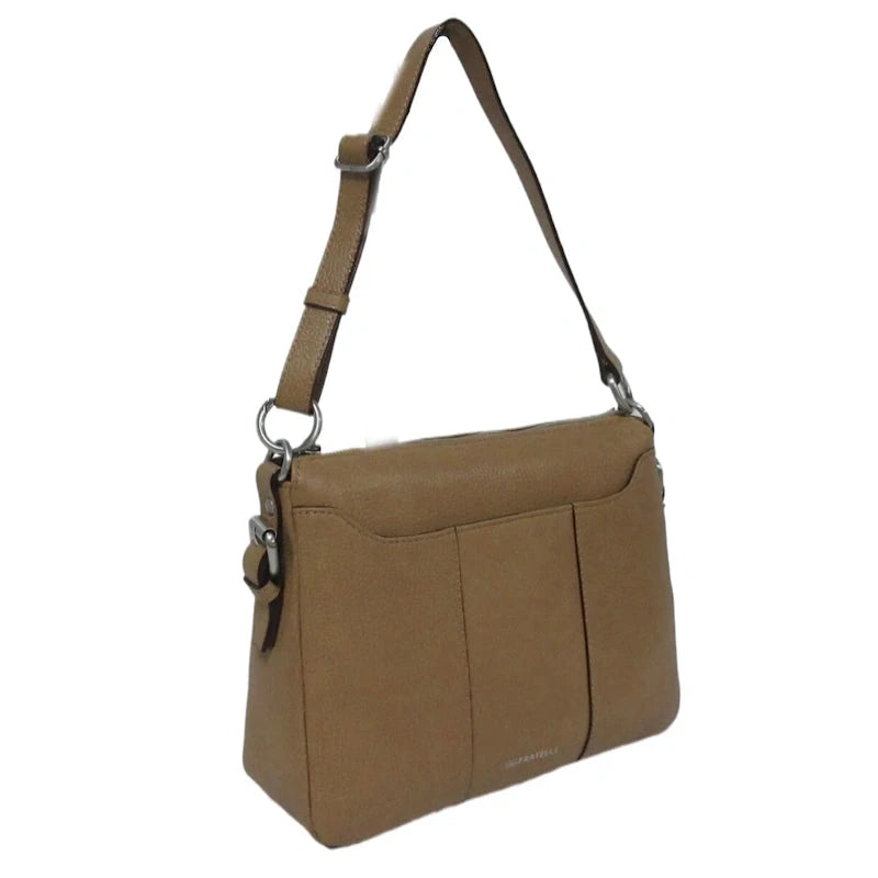 Gigi Fratelli Schouder-/Crossbodytas  Romance ROM0183 Camel