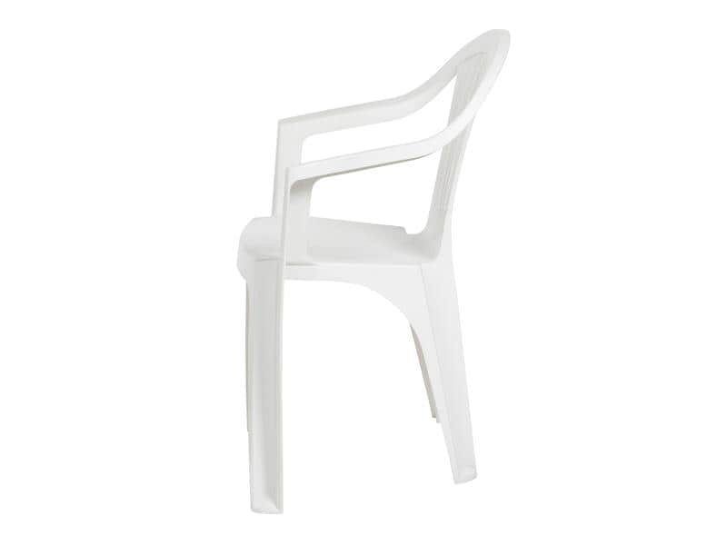 Bica Stuhl Ratak, Weiss, 4er Set Gartenstuhl