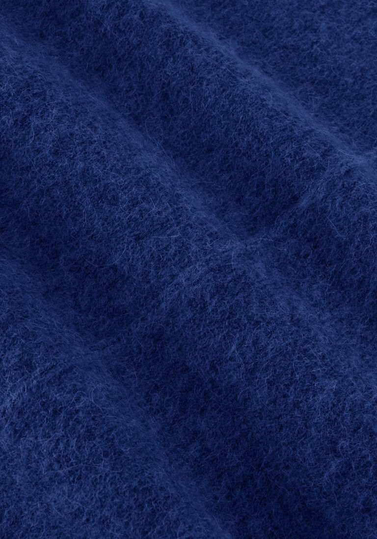 Y.A.S. blauwe y.a.s. coltrui yasnelloseam ls knit pullover