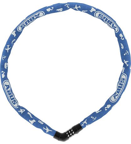 Abus Kettenschloss - 4804C Symbole - 75 cm - Blau