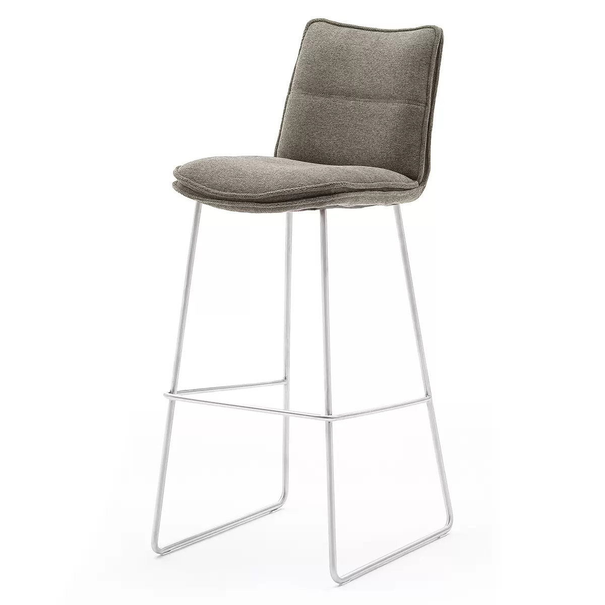 Barhocker Hampton coffee,silber