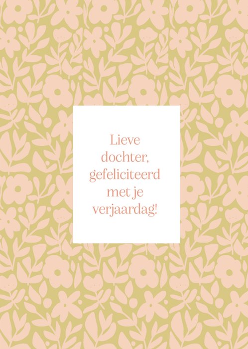 Dagelijkse Broodkruimels | Verjaardagskaart | Lieve Dochter