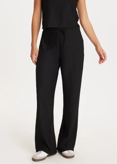 Jersey broek zwart (ZWART)
