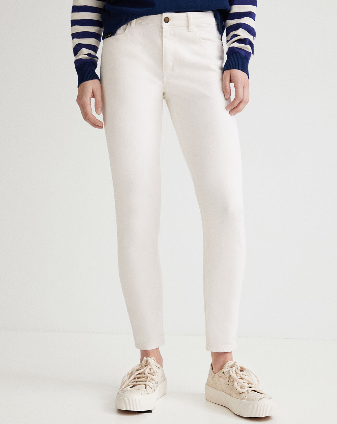 Desigual Jean Odessa blanc