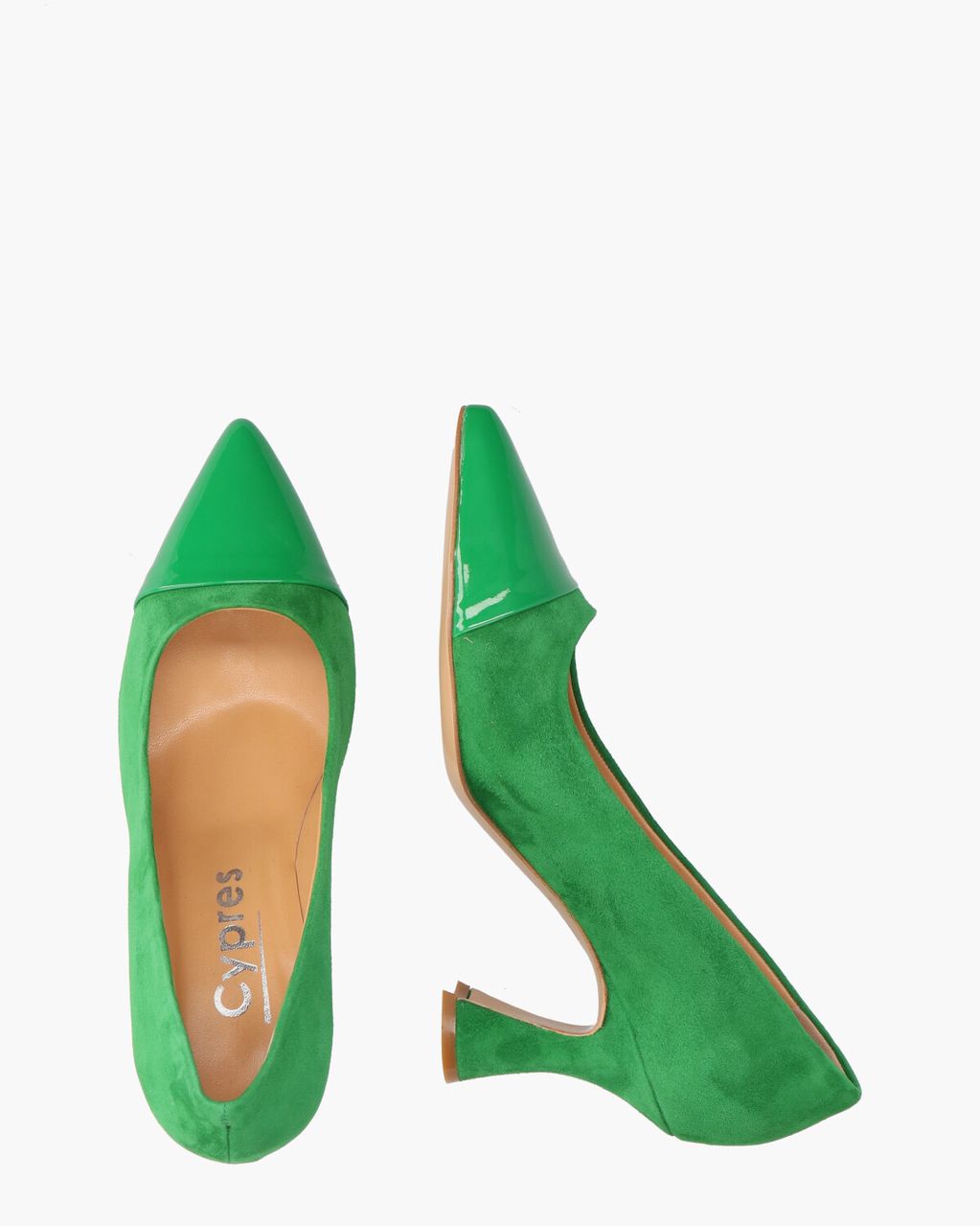 Cypres 7032P Groen Damespumps