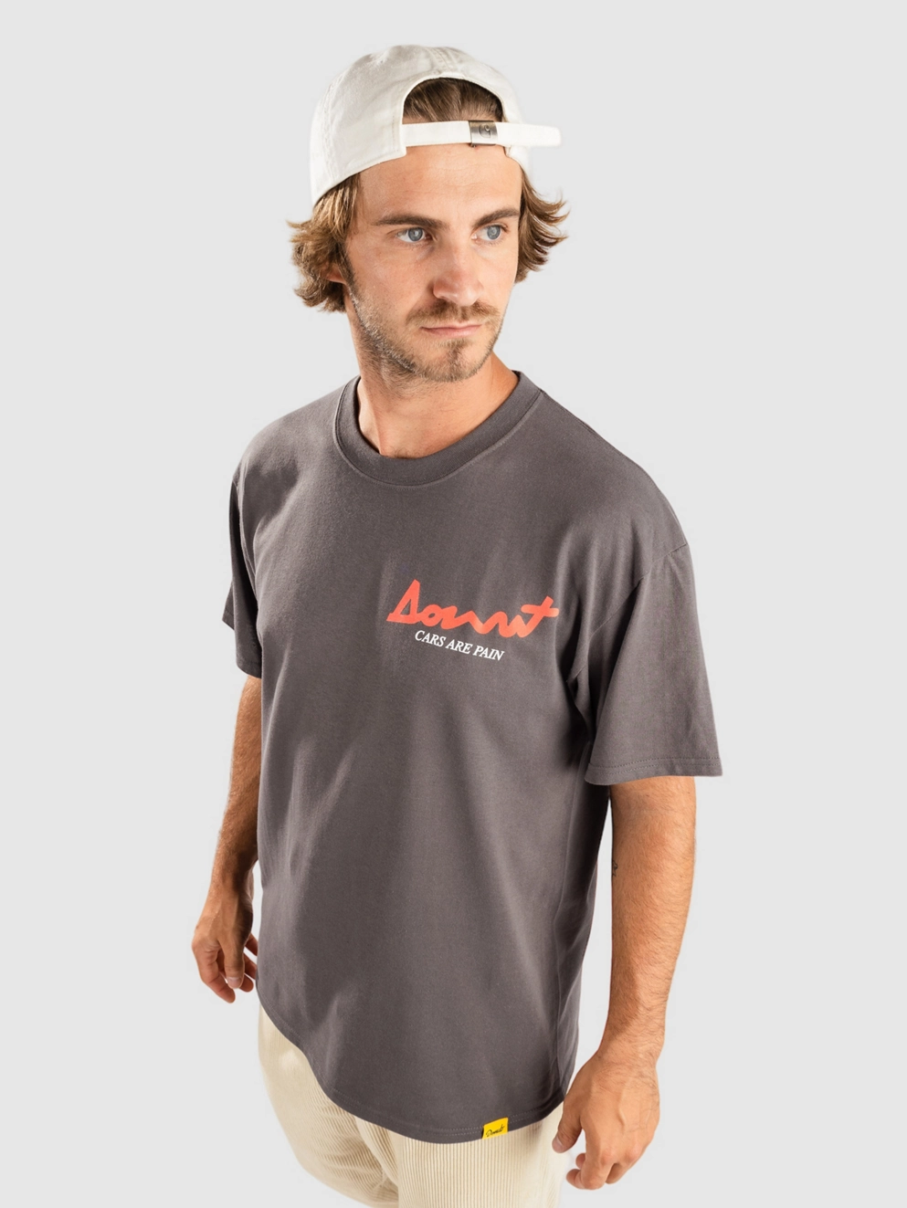 Donut Cars Are Pain T-Shirt charcoal