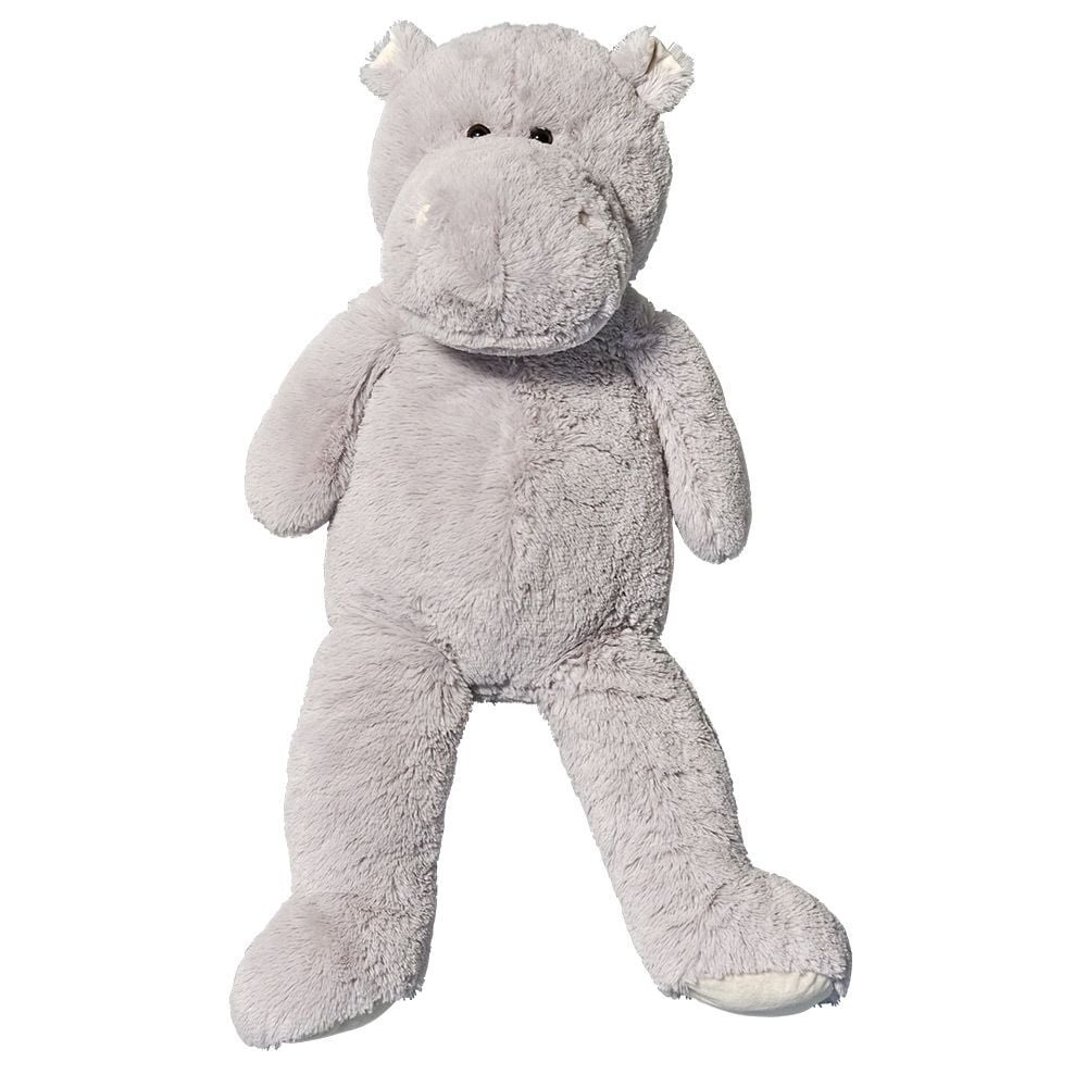 Peluche hippopotame gris L.100 cm