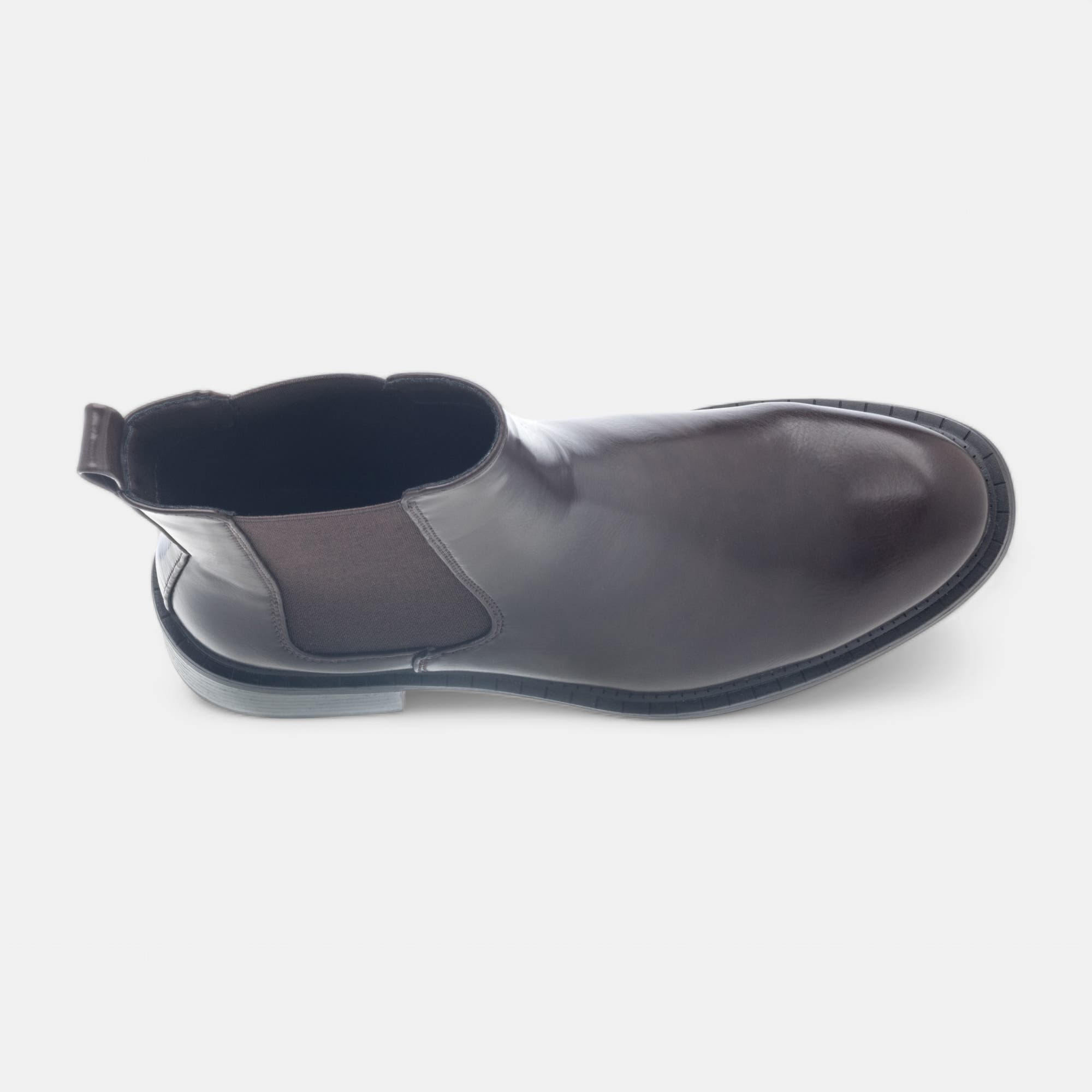 Boots chelsea Femme marron