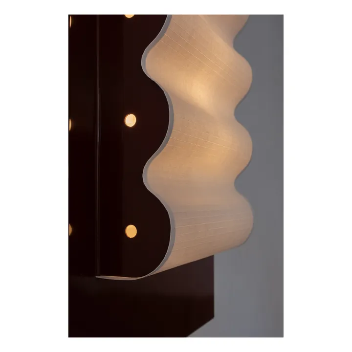 Violaine d'Harcourt Applique Frame vague  | Brun