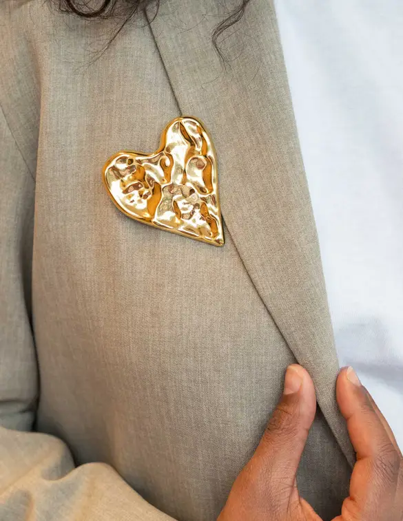 My Jewellery Big heart broche MJ13588
