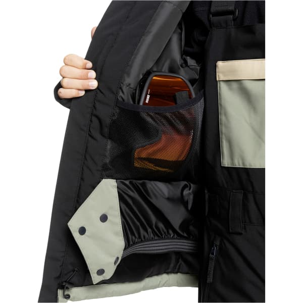 Veste de ski QUIKSILVER SIDE HIT YTH JK SEA SPRAY