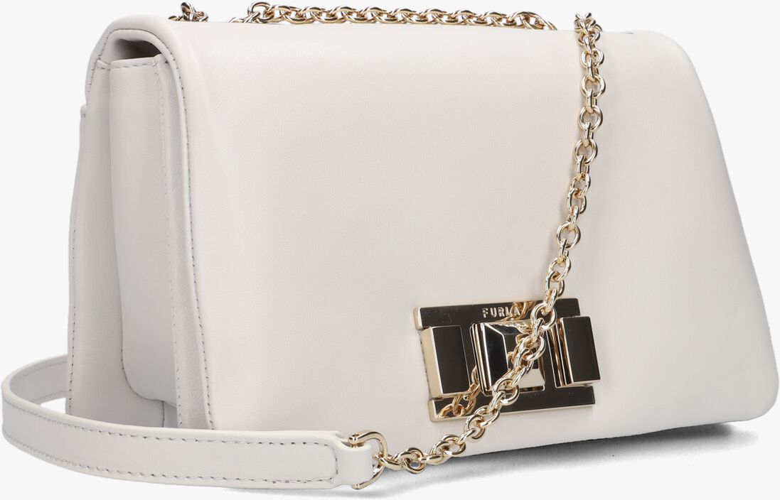 FURLA beige furla schoudertas lulu mini crossbody