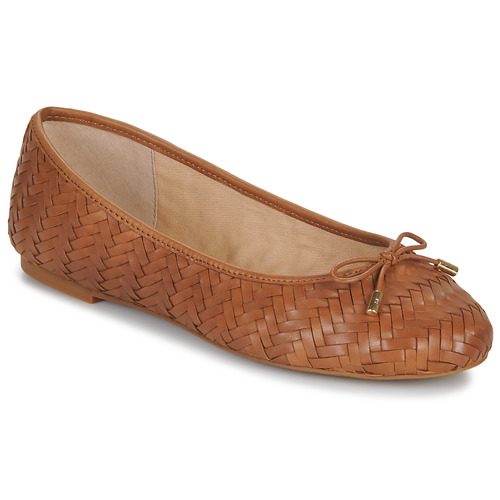 Lauren Ralph Lauren - JAYNA-FLATS-BALLET Cognac
