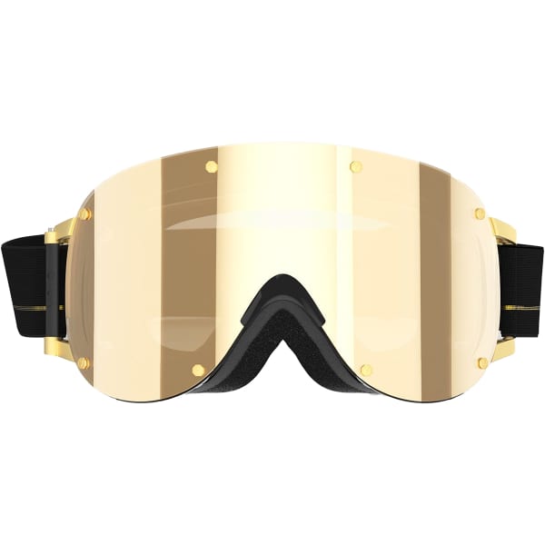 Masque de ski YNIQ FOUR BLACK ALL GOLD