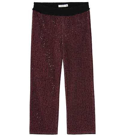 Name It Hosen - NkfRunic - Wide - Fandango Pink