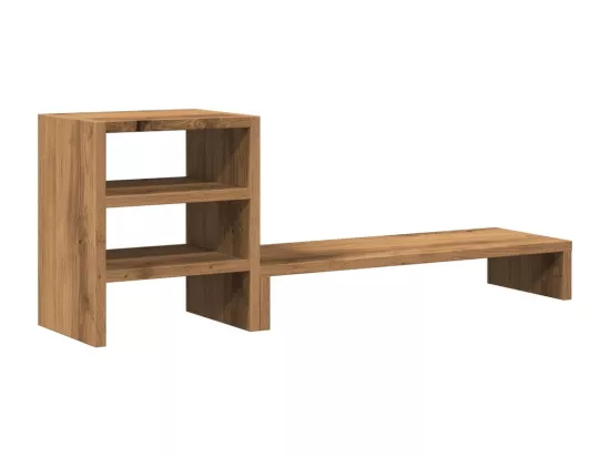 Support de moniteur et organisateur de bureau bois d'ingénierie
