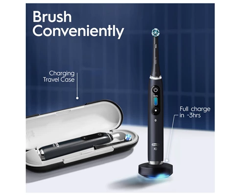Oral-B iO9 Duo Pack Black/Rose Quartz