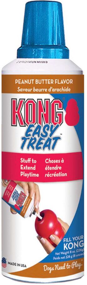 Kong hondensnack Easy Treat spuitbus pindakaas 236 ml