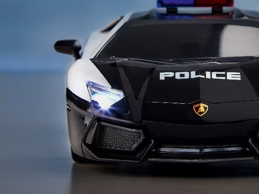 Fjernstyret Politibil - Lamborghini Aventador Coupé - 1:24 - Revell Control