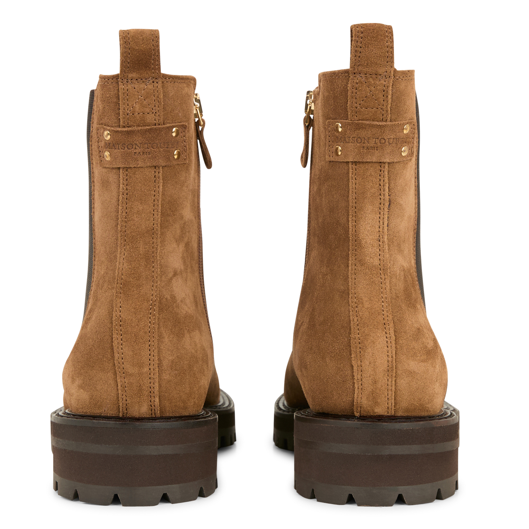 JOELY - Bottines en cuir | Beige