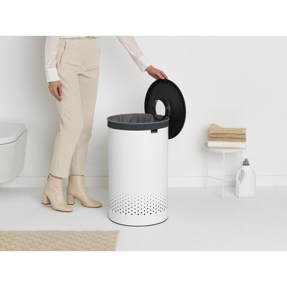SKITTENTØYSKURV BRABANTIA 60LHVIT