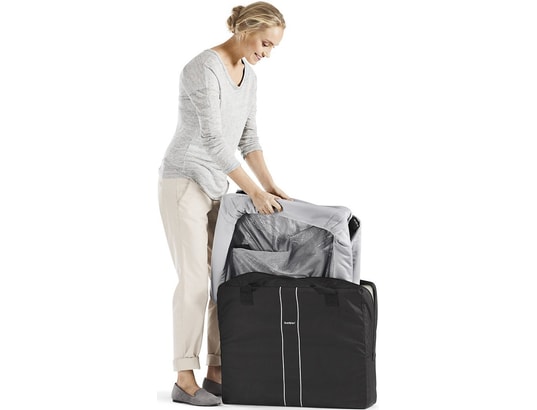 BABYBJORN - Lit parapluie Lit de voyage Light argent - 040248