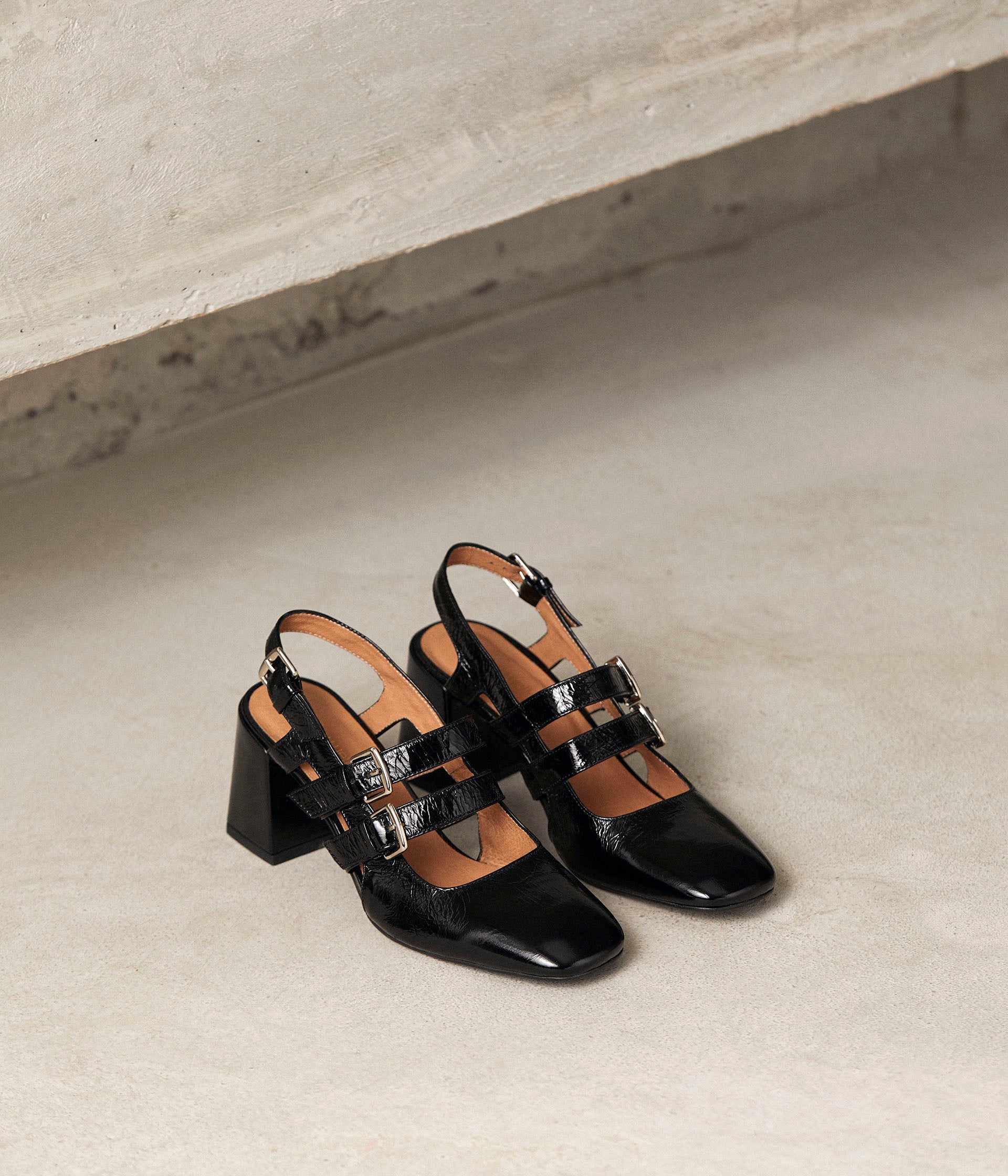 Escarpins vernis Ornela