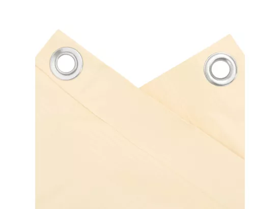 écran d'intimité de balcon crème 800x120 cm PVC