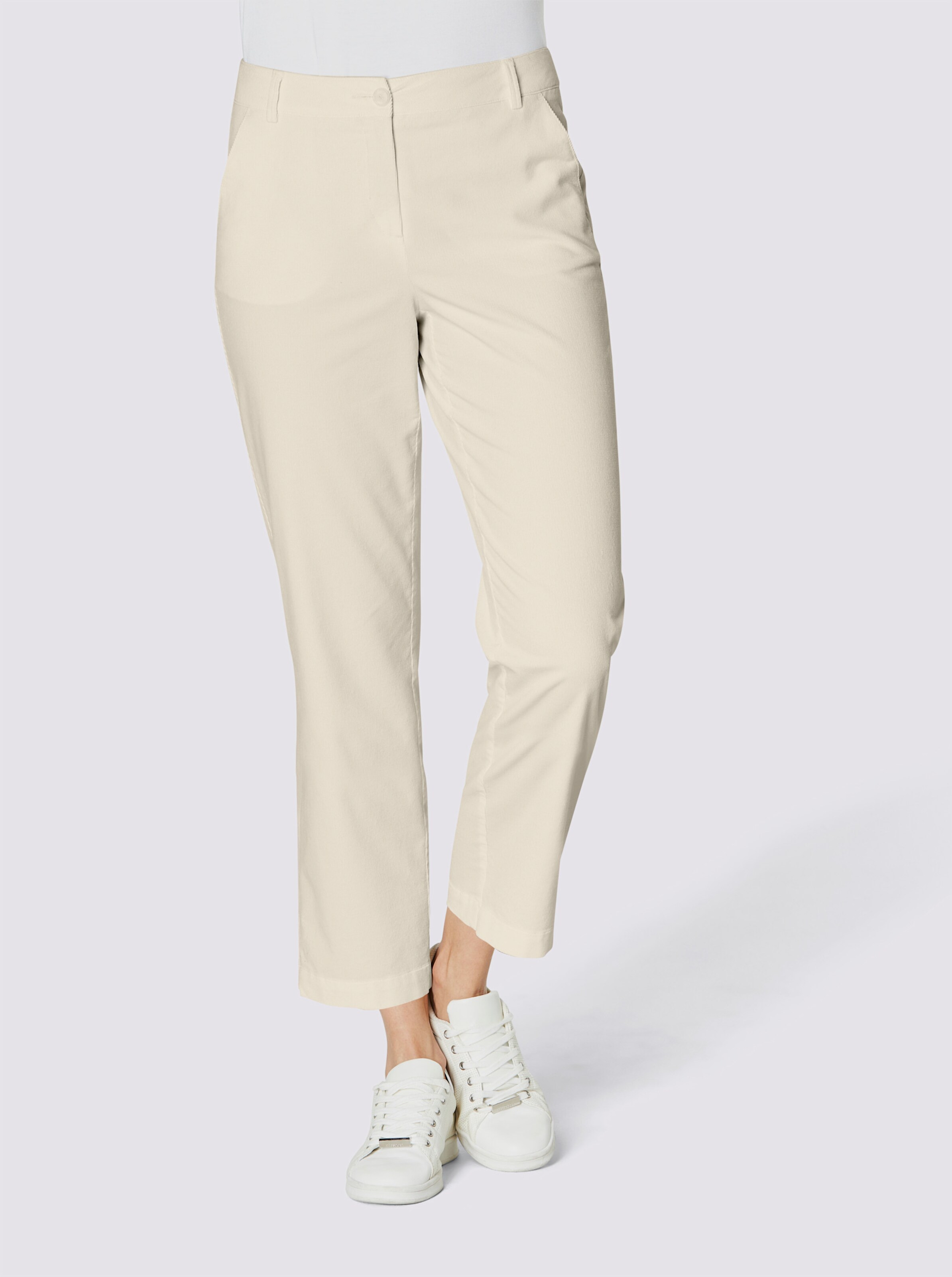 Baumwoll-Modal-Cordhose