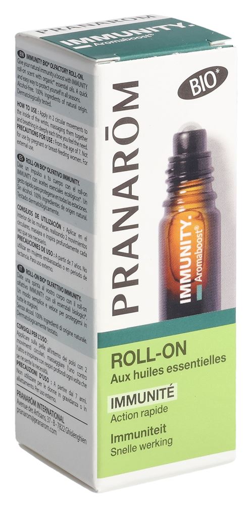 Pranarom Aromaboost Roll-on<br>5 ml, Roll-on, Roll-on, Immunity Bio