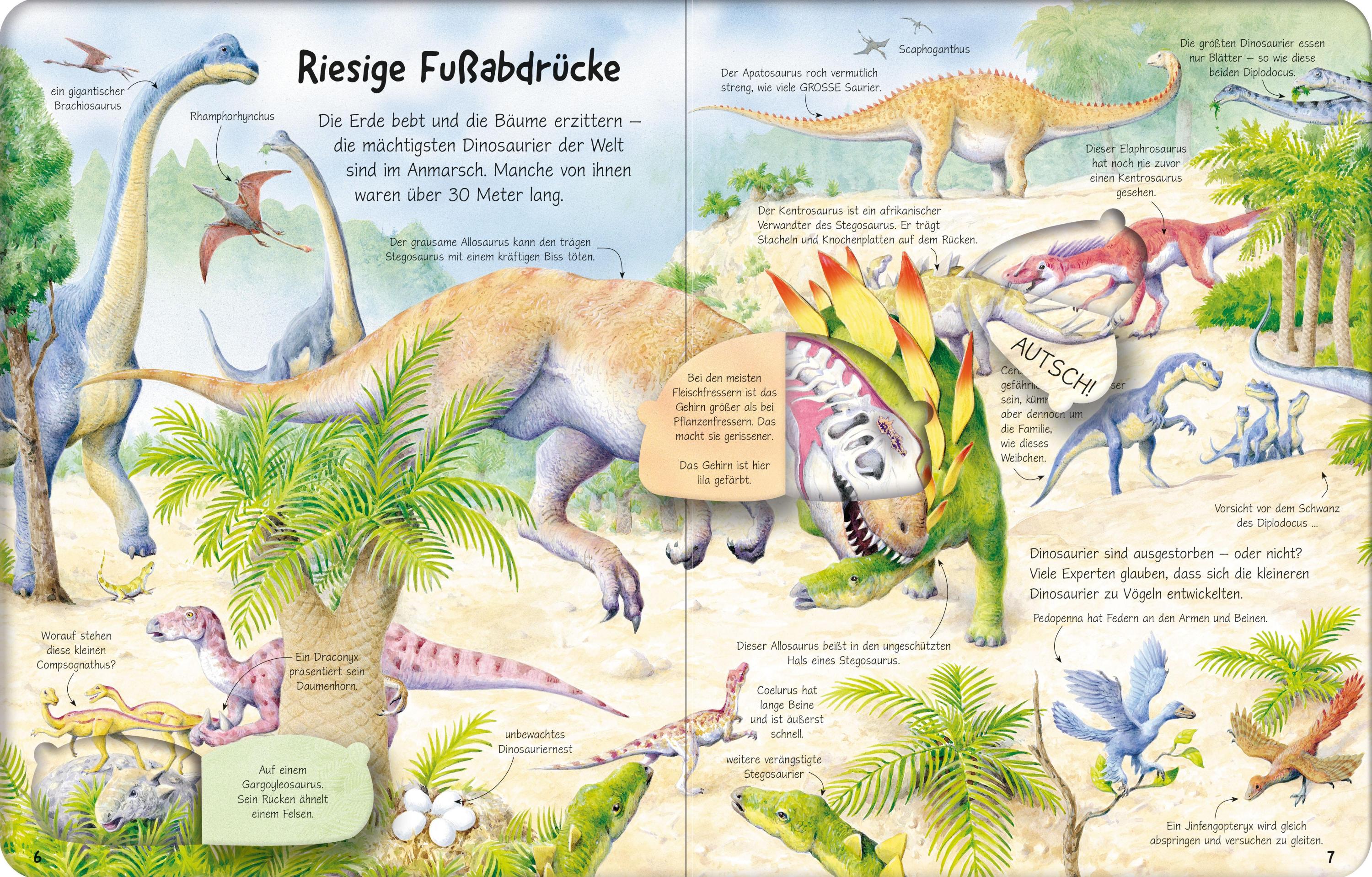 Die Welt der Dinosaurier / Ich weiß mehr! Bd.8