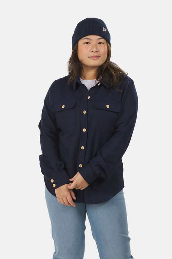Buitenmens Buitenmens Flannel Melton Shirt Dames