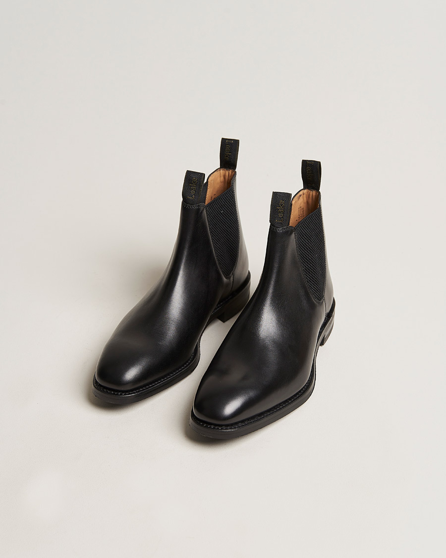 Loake 1880 Chatsworth Chelsea Boot Black Calf