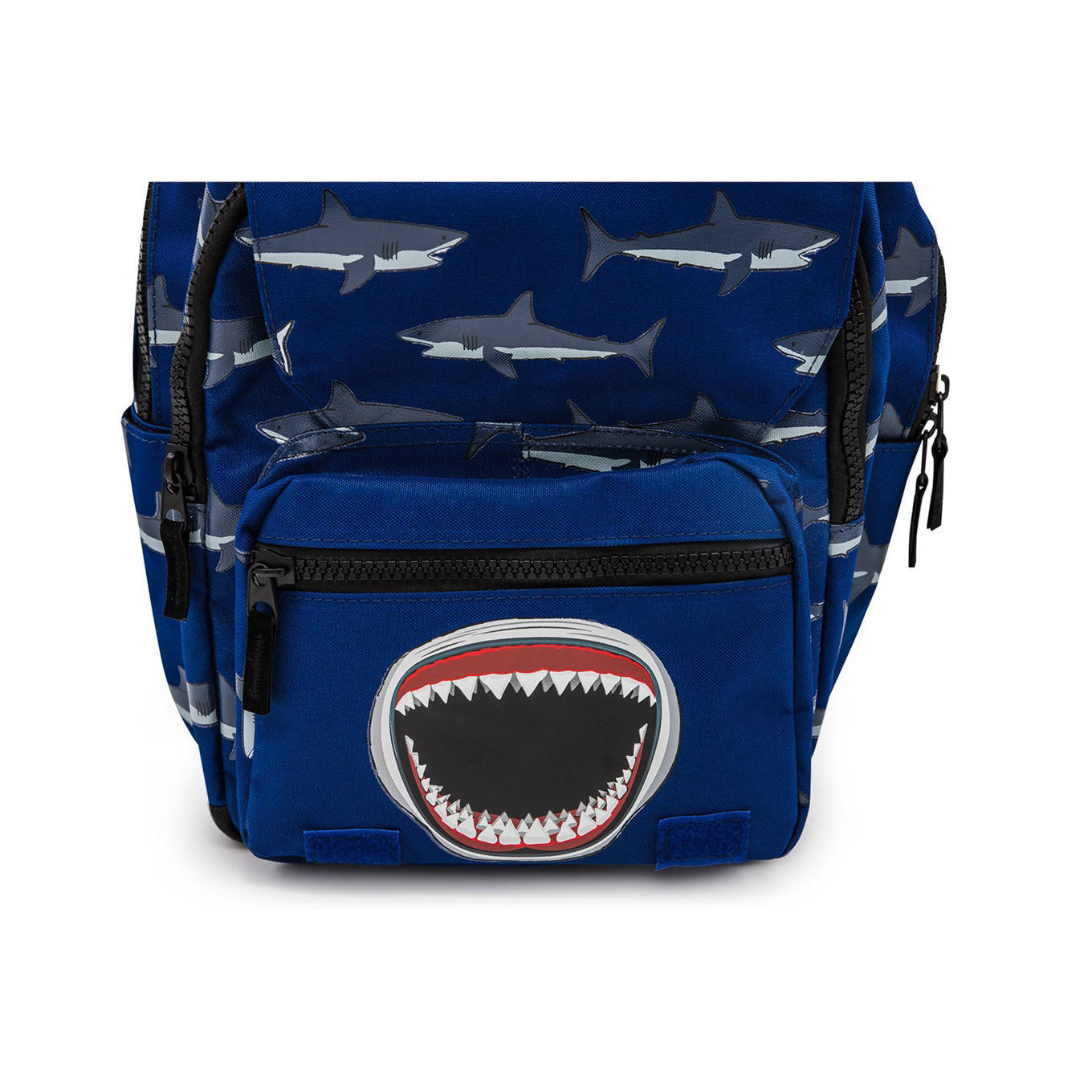 Little Legends rugzak Shark Mouth L blauw