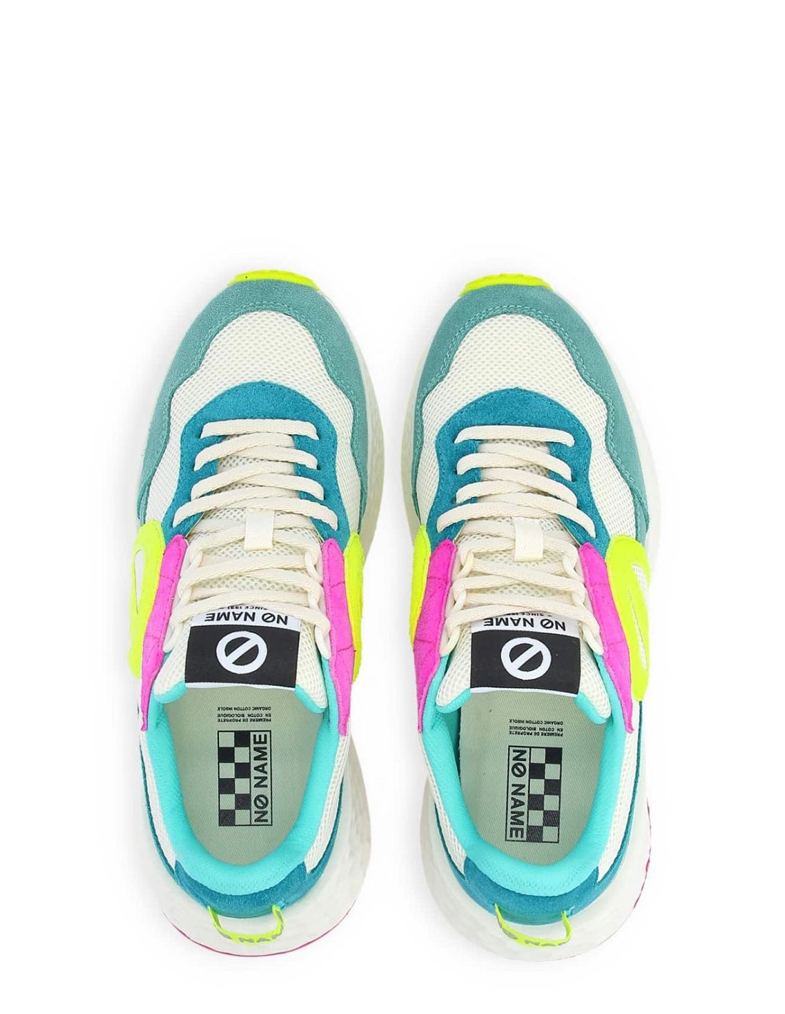 no name Baskets de ville Femme Carter Jogger W Multicolor