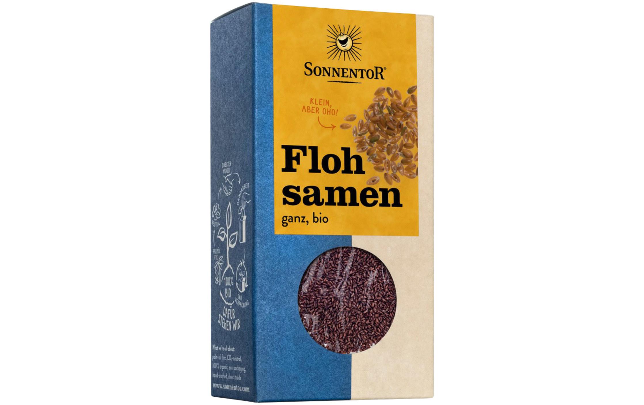 Bio Flohsamen Hildegard 90 gGanze Flohsamen in Bio-Qualität
