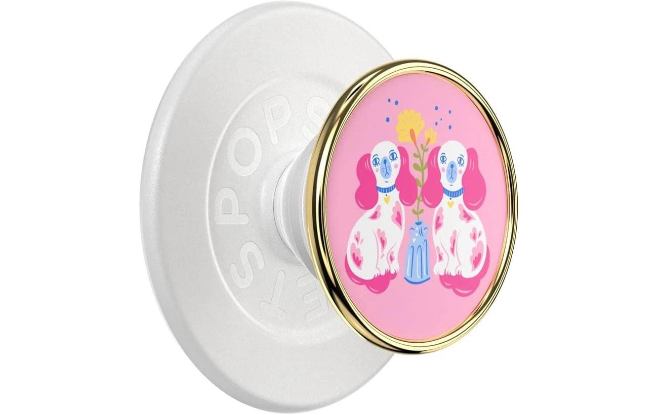 Popsockets Handy-Halterung »Enamel Staffordshire Furries MagSafe« Universalhalterung
