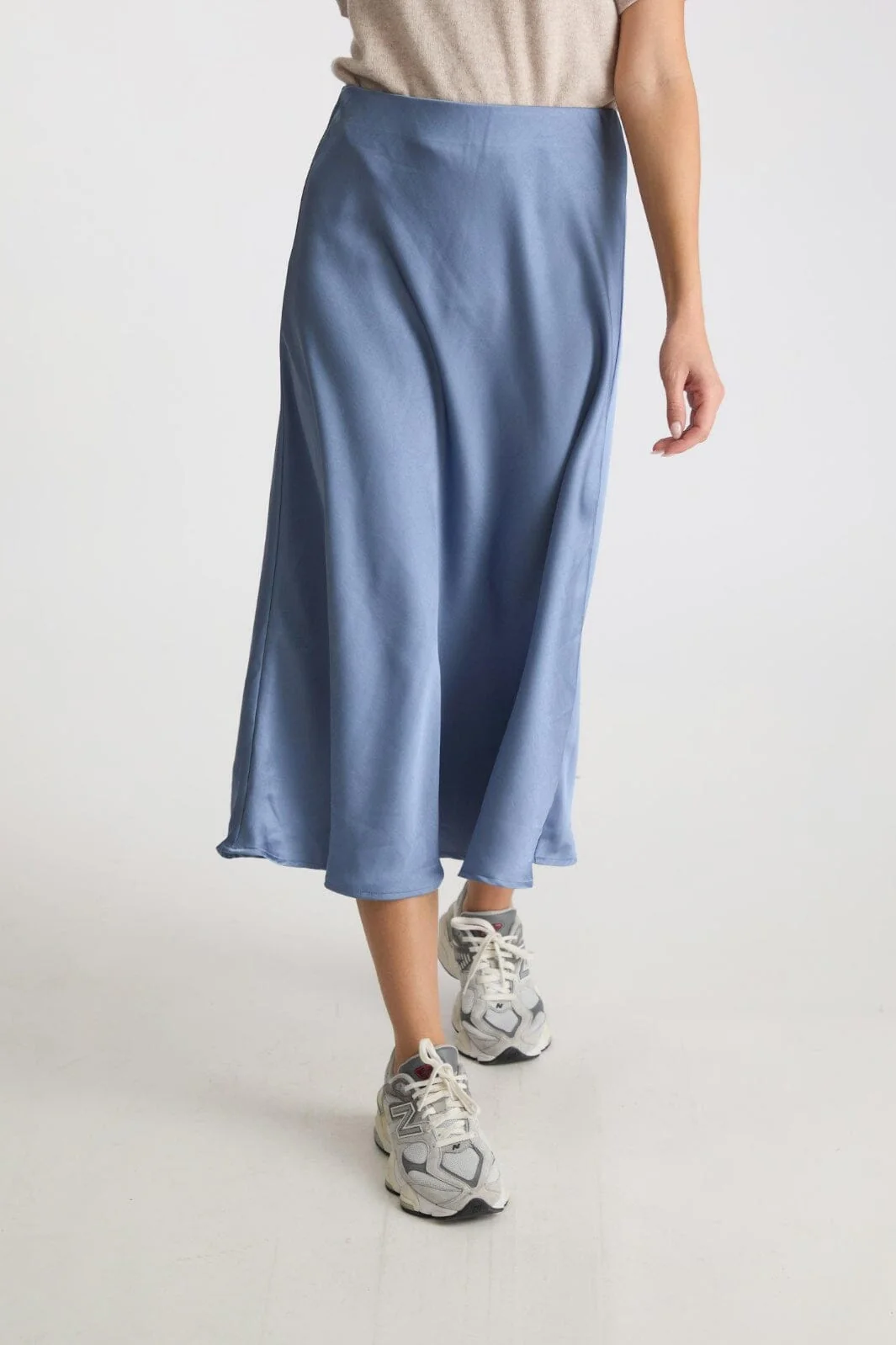 Neo Noir Bovary Skirt smoke blue