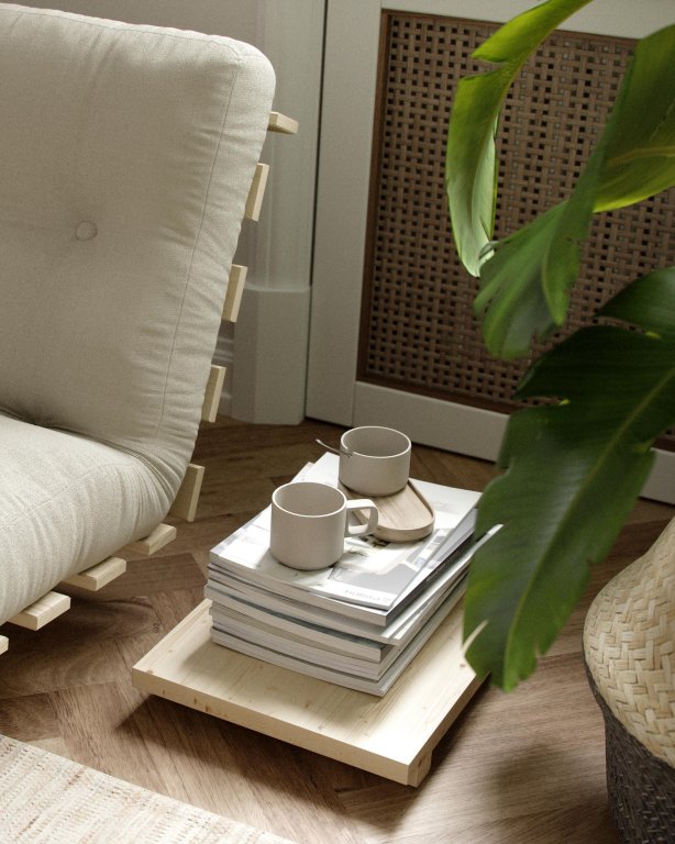 Karup Design Dock bijzettafel 34x45 set van 2 naturel
