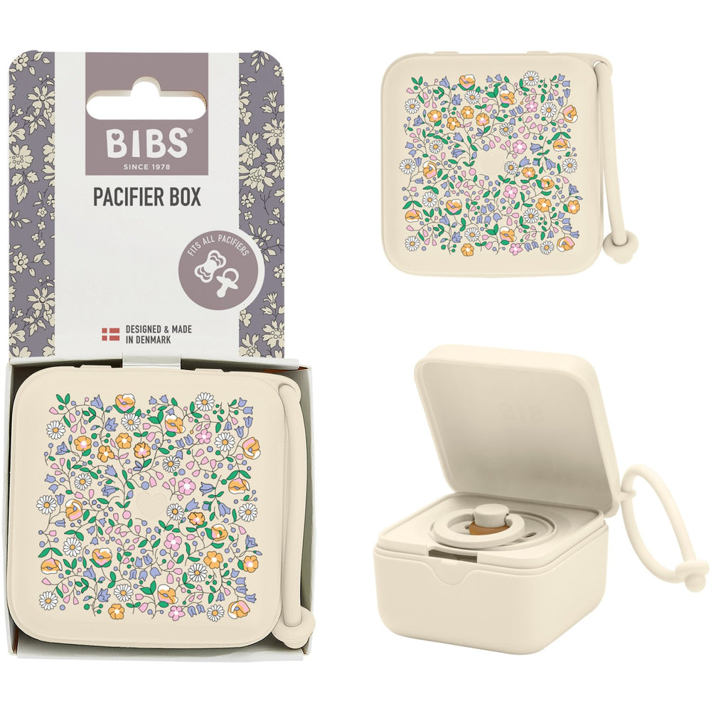 Køb Bibs X Liberty Ivory Sutteboks Chloe Meadow
