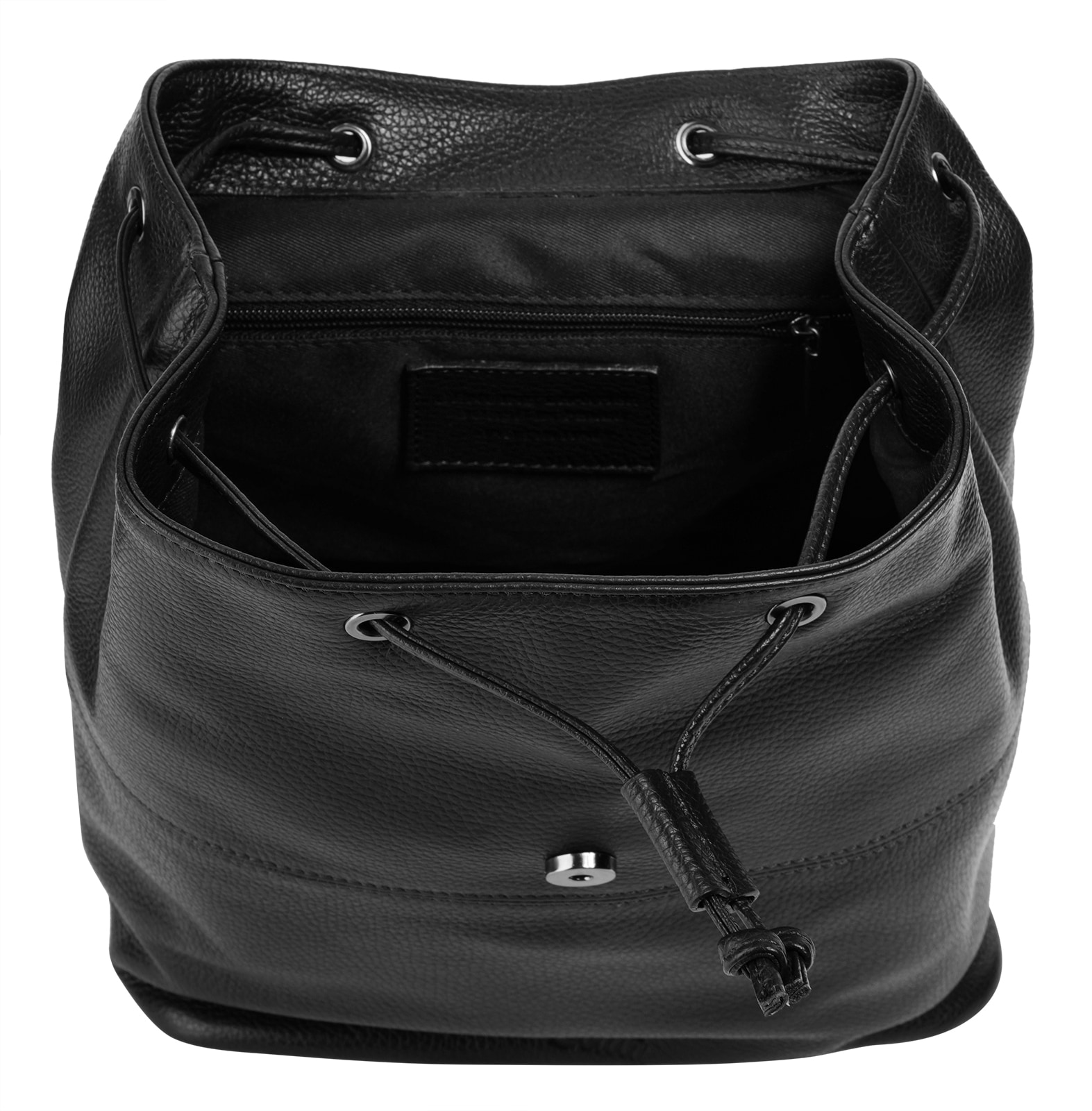 Cluty Cityrucksack echt Leder, Made in Italy