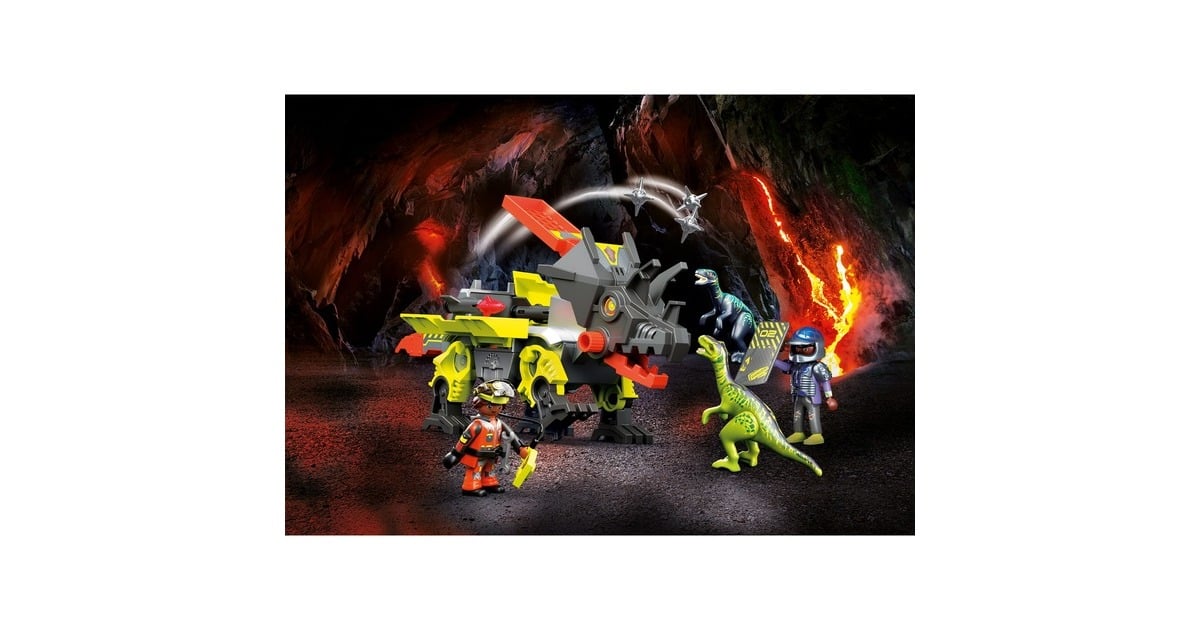 PLAYMOBILDino Rise - Robo-Dino vechtmachine Constructiespeelgoed  (70928)