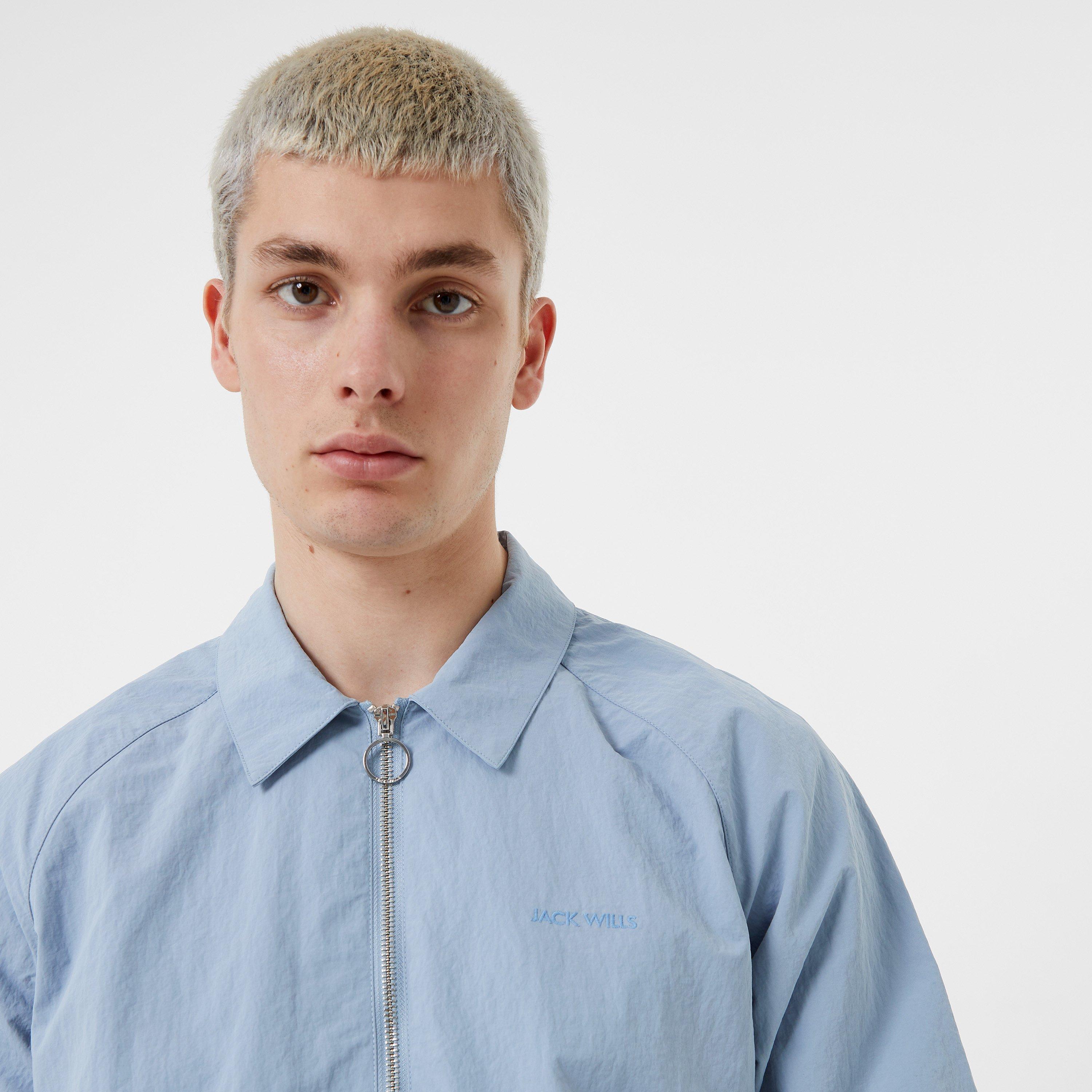 Jack Wills JW Tech Zip Front Shirt