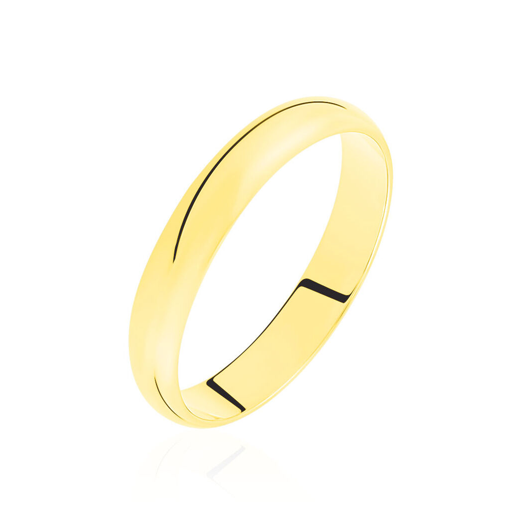 Alliance Aphroditia Ruban Plat Or Jaune