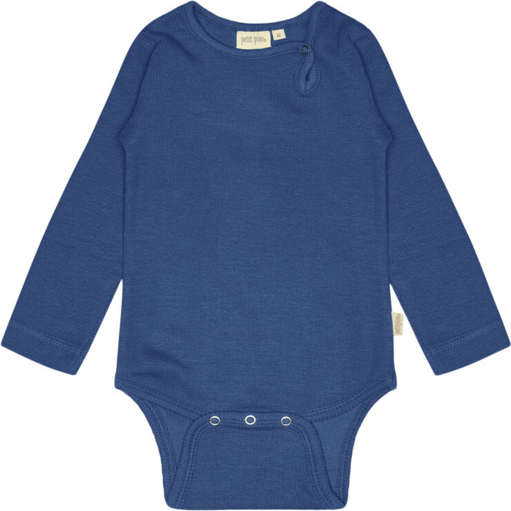 PETIT PIAO Body L/S Modal Deep cobalt
