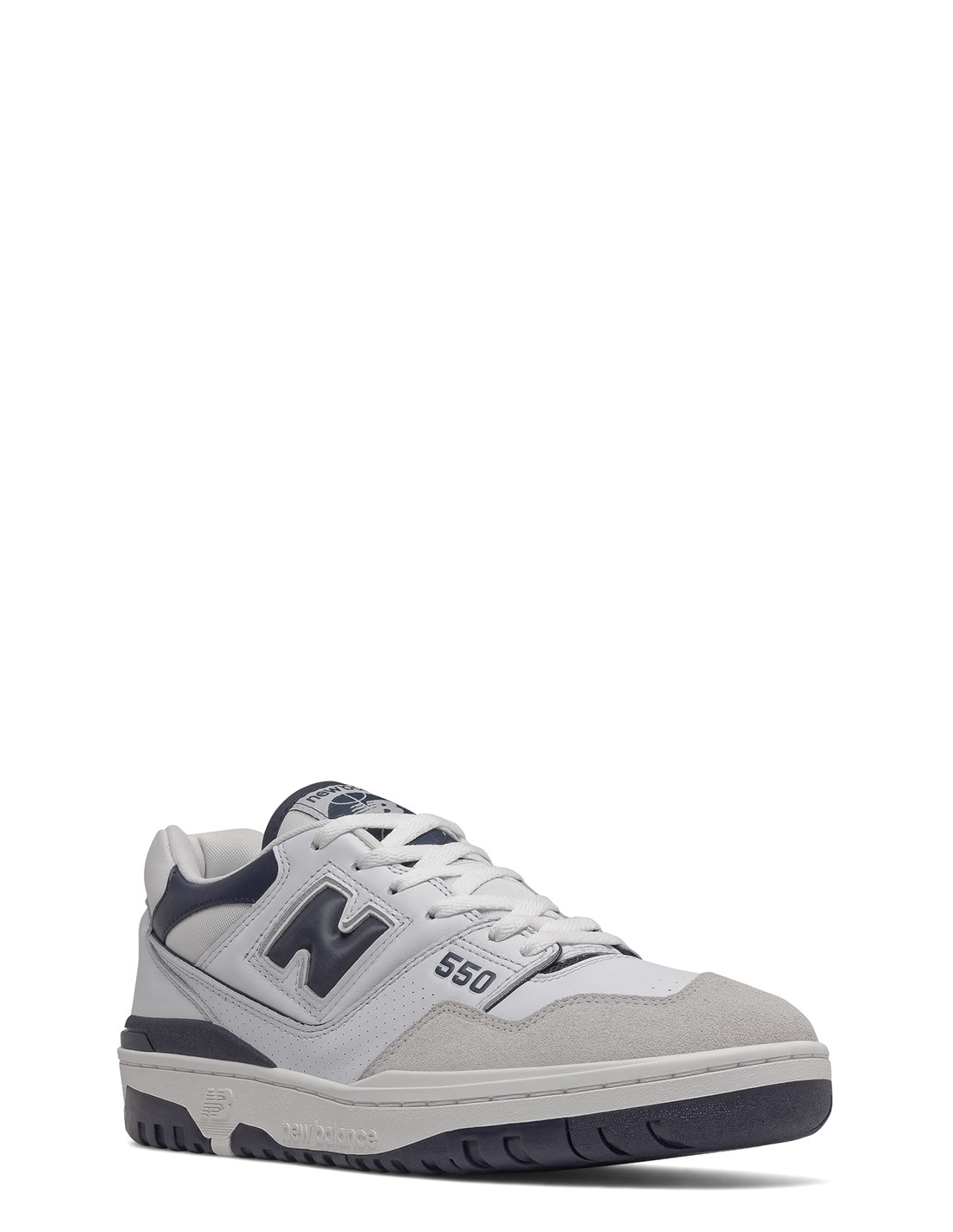 new balance Sneakers Homme 550 Cuir Blanc/Bleu