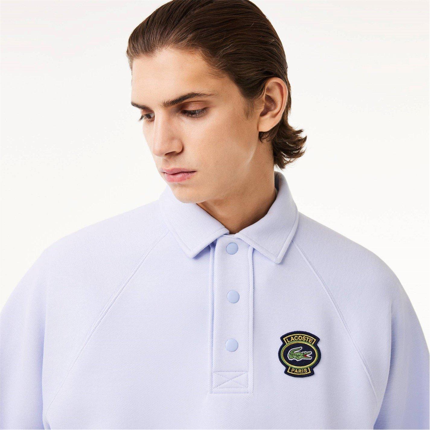 Lacoste Heritage Polo Neck Sweatshirt